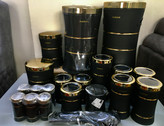 سرویس اشپزخانه سام ست مشکی در طلا